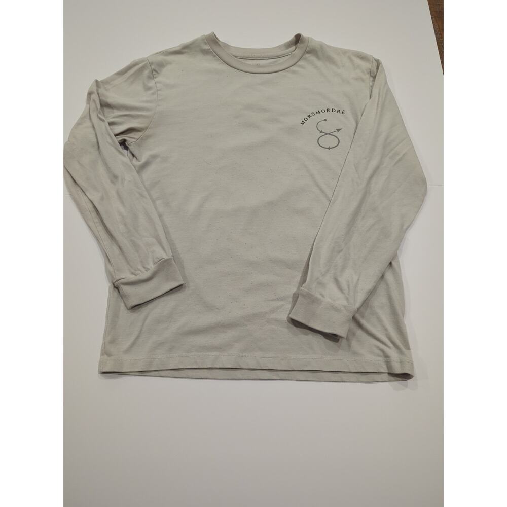 Used Harry Potter Light Gray M Long Sleeve Morsmordre T-shirt Used